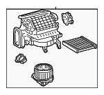 8713033191 - : Blower Assembly for Lexus: ES300, ES330 Image