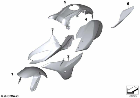 Painted Parts for 2025 BMW-Motorrad R 1250 RS #0