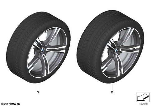 Complete Wheel Winter for 2023 BMW M5 #0