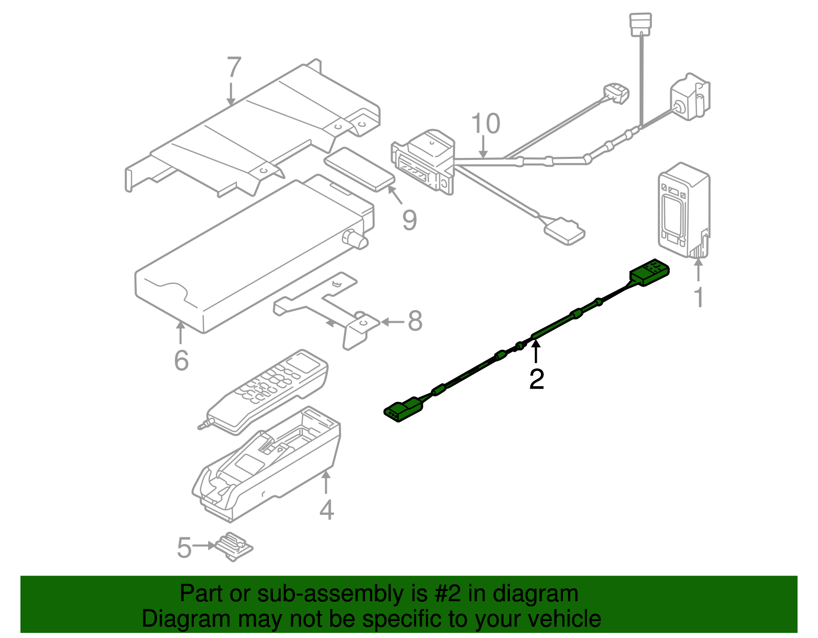 Microphone Harness - BMW (84328363774)