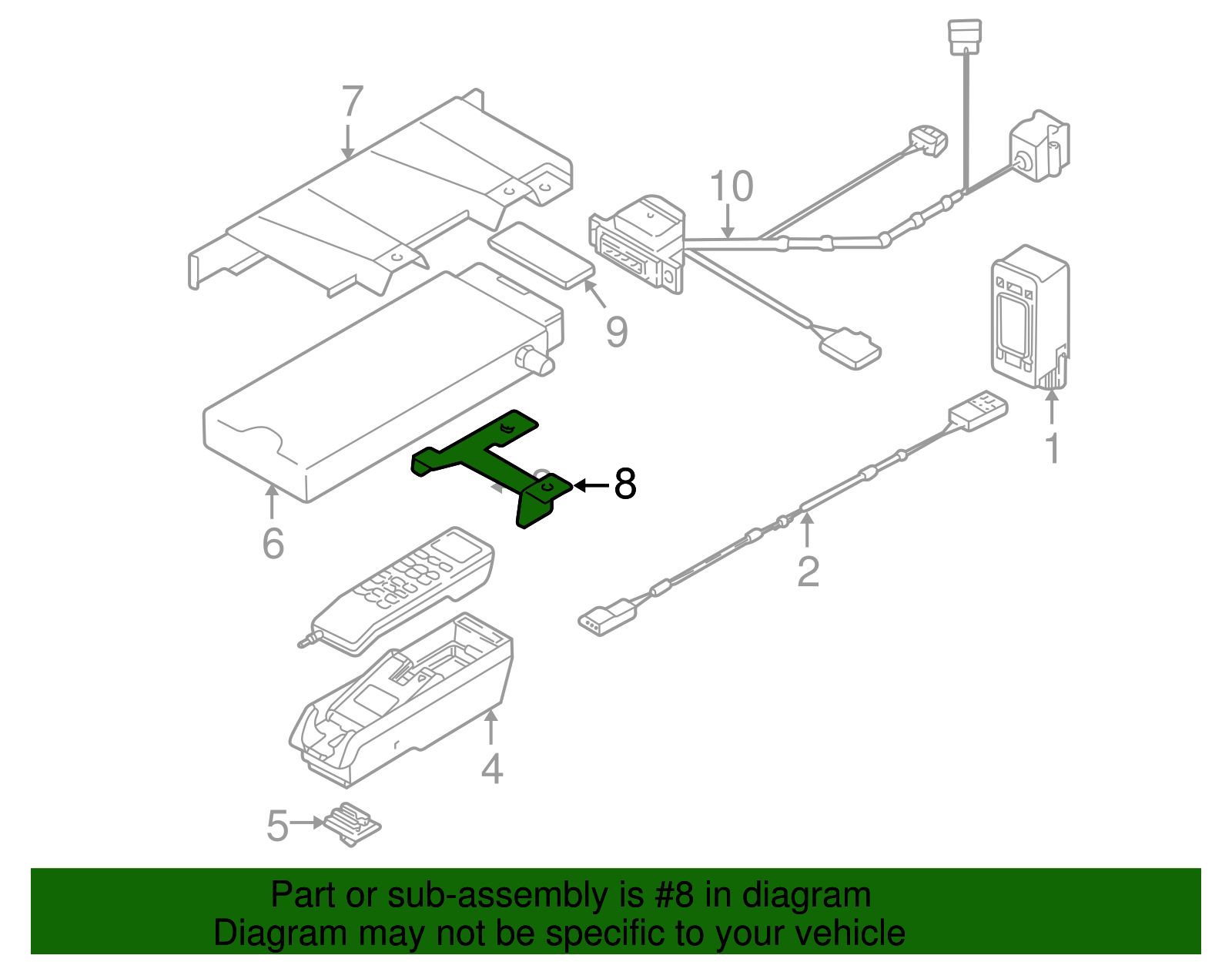 Module Bracket - BMW (84-13-6-902-490)