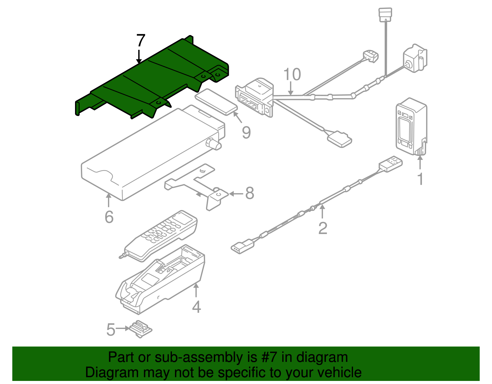 Module Bracket - BMW (84138361643)