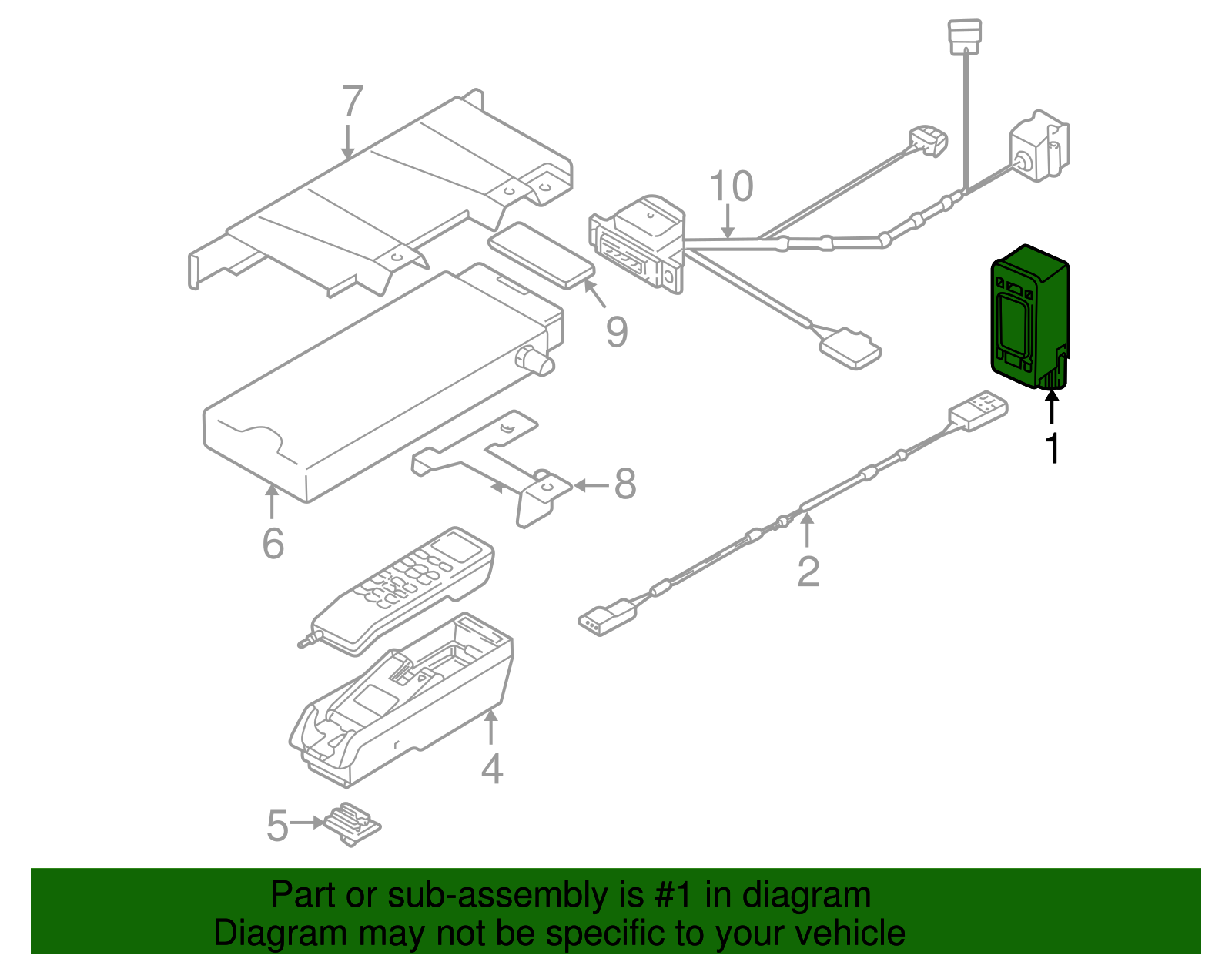 Microphone - BMW (84318380338)