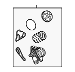 11428683206 - Engine: Oil Filter Housing for BMW Image