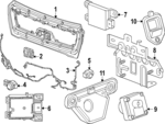 86572962 - : Wire Harness for GMC: Sierra EV Image
