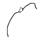 289359N00A - Body: Washer Hose for Nissan: Maxima Image