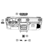 68304632AC - Electrical: Headlamp Switch for Jeep: Wrangler Image