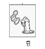 153015J6A01 - Engine: Oil Filter Housing for Honda: Odyssey, Passport, Pilot, Ridgeline Image