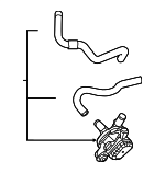 6060R9S000 - : Water Pump Assembly for Acura Image