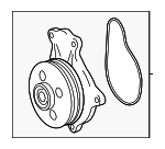 1610039575 - : Water Pump for Lexus: NX300h Image