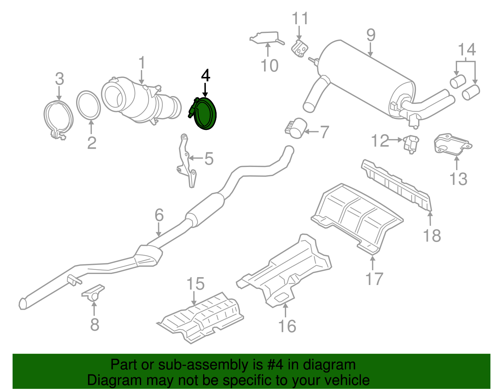 18307628660 - 2012-2016 BMW Pipe Clamp (18-30-7-628-660