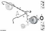 34337850999 - Brakes: Power Brake for BMW Image