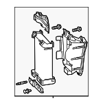 1570038040 - Engine: Oil Cooler for Lexus: GS F, RC F Image