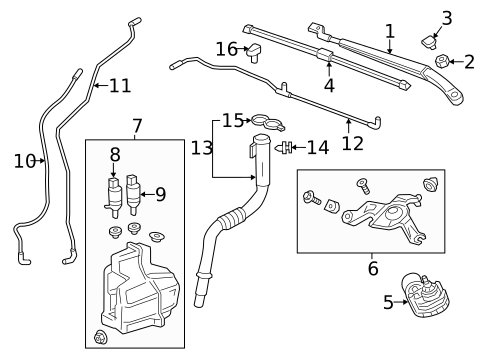 Wipers for 2021 Chevrolet Bolt EV #0