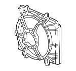 19015PXGA01 - : Shroud for Acura: CL, TL Image