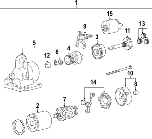 Starter for 2013 Mazda CX-9 #0