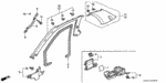 90133SG0003 - Interior/Bumper: BOLT-WASHER (5X30) for Honda Image