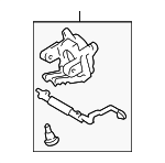 4520507010 - Steering: Upper Housing for Toyota: Avalon, Sequoia, Sienna, Tundra Image