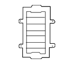55055657AB - Body: Vent for Dodge: B150, B1500, B250, B2500, B350, B3500, Ram 1500 Van, Ram 2500 Van, Ram 3500 Van Image