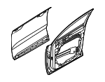 76003DW100 - Body: Door Shell for Kia Image
