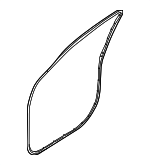 82110DW000 - Body: Weather-strip On Body for Kia Image