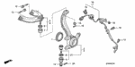 90363SDAA03 - Chassis: NUT, CASTLE (12MM) for Honda Image