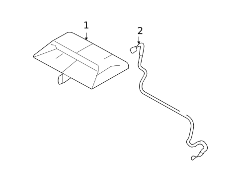 High Mount Lamps for 2005 Ford Five Hundred #0