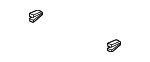 F18951356A - Body: Trim Molding Fastener for Mazda Image