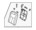 886004FU0A - : Seat Back Assembly for Nissan Image