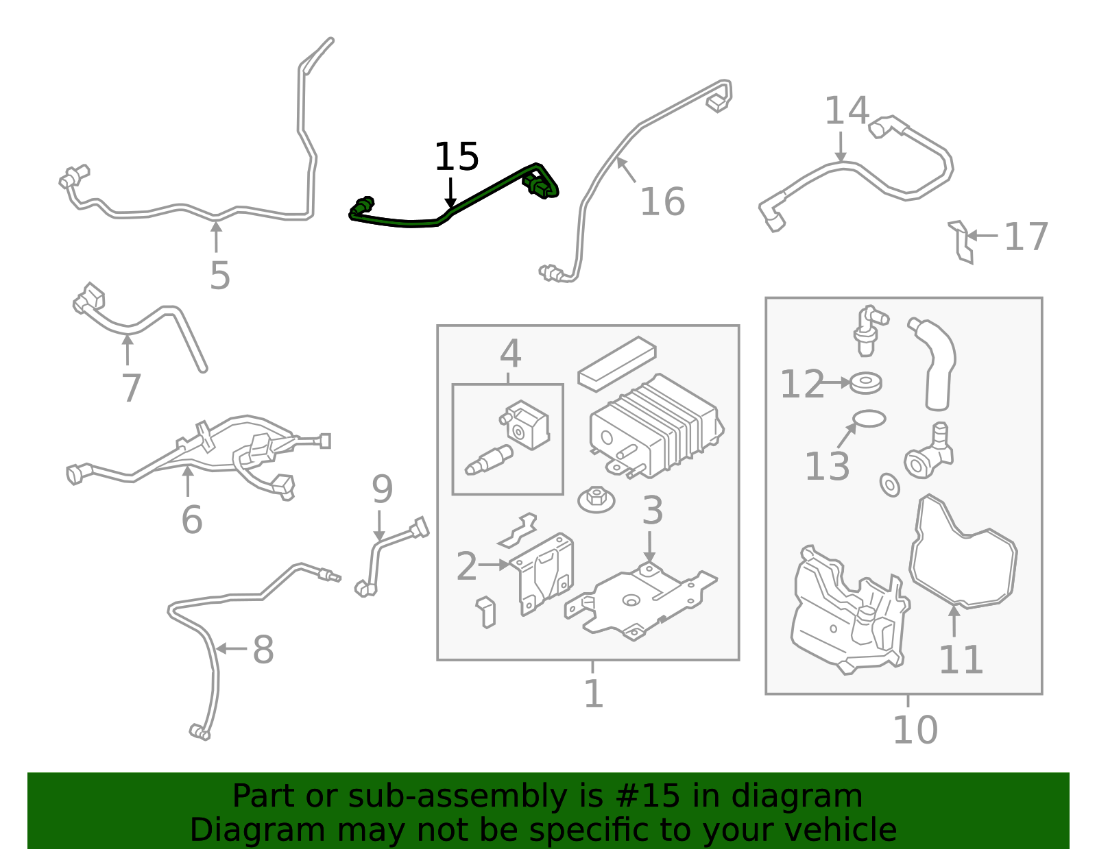 GN1Z-9F472-A - Oxygen Sensor - 2018-2022 Ford EcoSport