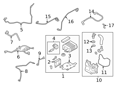 Evaporative System for 2018 Ford EcoSport #0