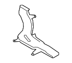 51477434330 - : Floor Duct for BMW: X5, X6, X7, XM Image