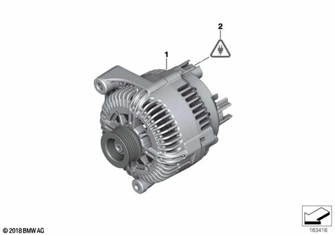 Alternator for 2014 BMW Z4 35i #0