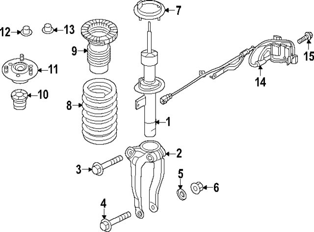 1140008126K - : Wire Bolt for Hyundai Image