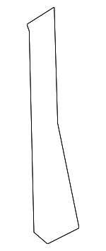 863803E000 - Body: Black Out Tape for Kia: Sorento Image