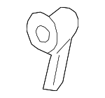 5NN8585409B9 - Body: Glove Box Frame Lock Plate for Volkswagen: Tiguan Image