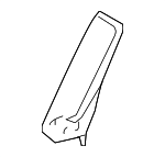 19121399 - Body: Windshield Pillar Trim for Hummer: H2 Image image