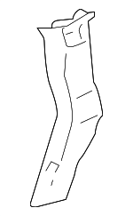 10358707 - Body: Lock Pillar Trim for Hummer: H2 Image image