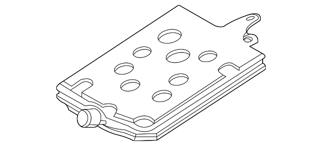 Genuine OEM Ford Part - Transmission Oil Filter L1MZ-7A098-B | Genuine ...