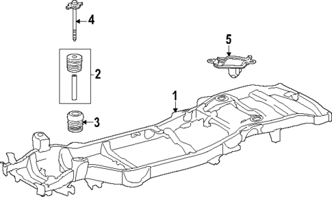 Frame & Components for 2025 Toyota Land Cruiser #0