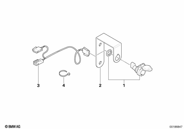 61131391630 - Maintenance &amp; Technology: Plug-in Socket -  for BMW-Motorrad Image