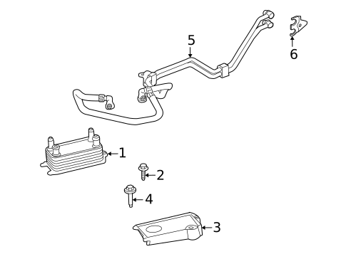 Trans Oil Cooler for 2013 Jaguar XK #0