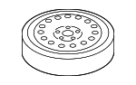 95536205013 - : Spare Wheel for Porsche: Cayenne Image