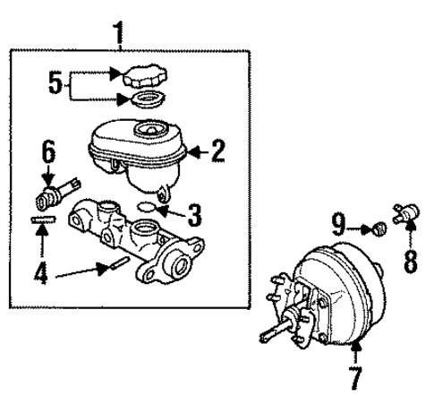 Hydraulic System for 1997 Pontiac Grand Prix #0