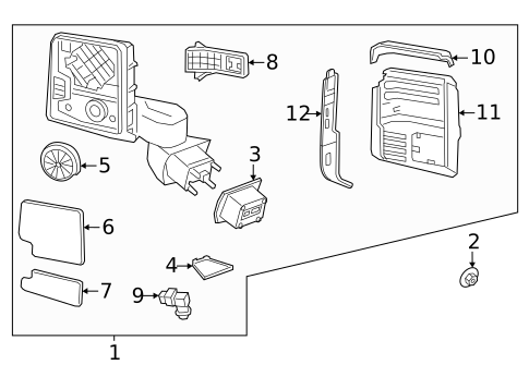 Outside Mirrors for 2022 Chevrolet Silverado 3500 HD #4