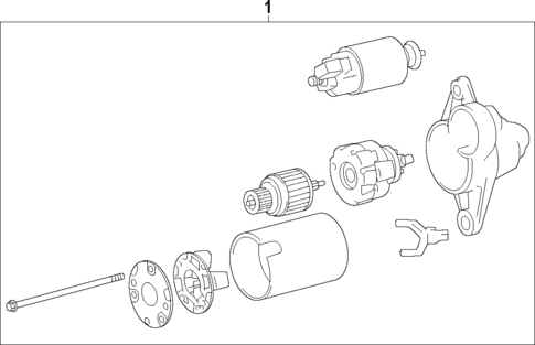 Starter for 2024 Lexus RX350 #0