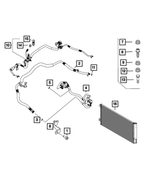 6106984AA - Air Conditioners and Heaters: Nut for Mopar Image