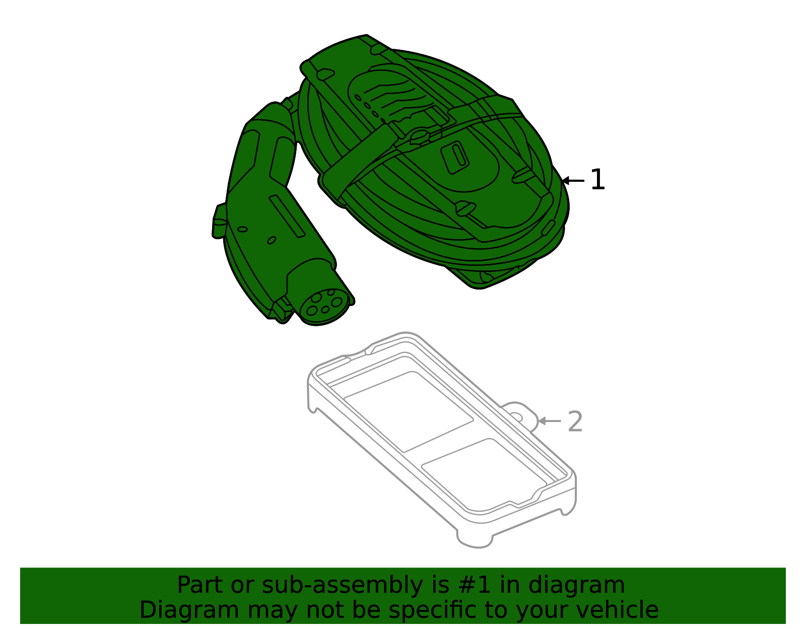 Genuine BMW 61-44-6-818-634 | Standard Cable - Mode 2 Charge Cable