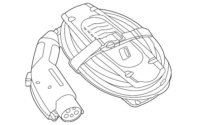 Genuine BMW 61-44-6-818-634 | Standard Cable - Mode 2 Charge