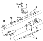 26039480 - Steering: Shaft for Chevrolet: Lumina APV Image